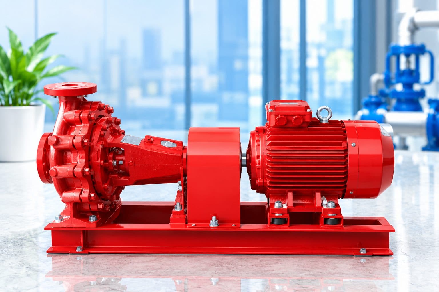 Fire Booster Pump With Motor — supplier in Vapi