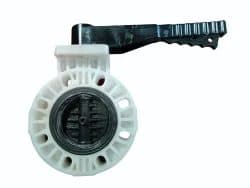 PP / HDPE / PPRC Butterfly Valve